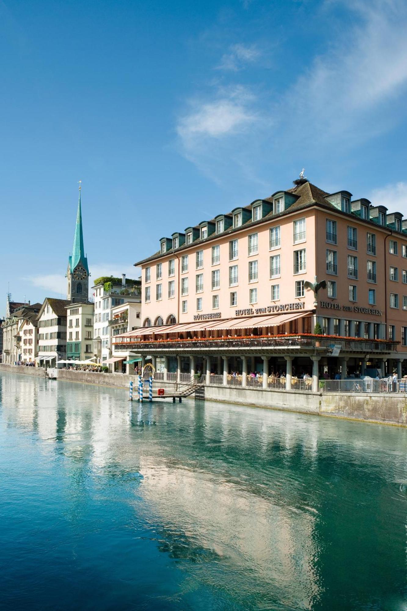 Storchen Zuerich - Lifestyle Boutique Hotel Екстериор снимка