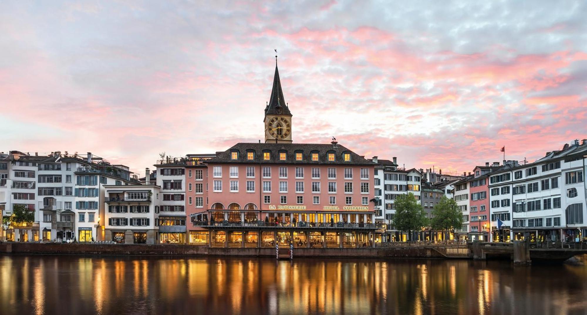 Storchen Zuerich - Lifestyle Boutique Hotel Екстериор снимка